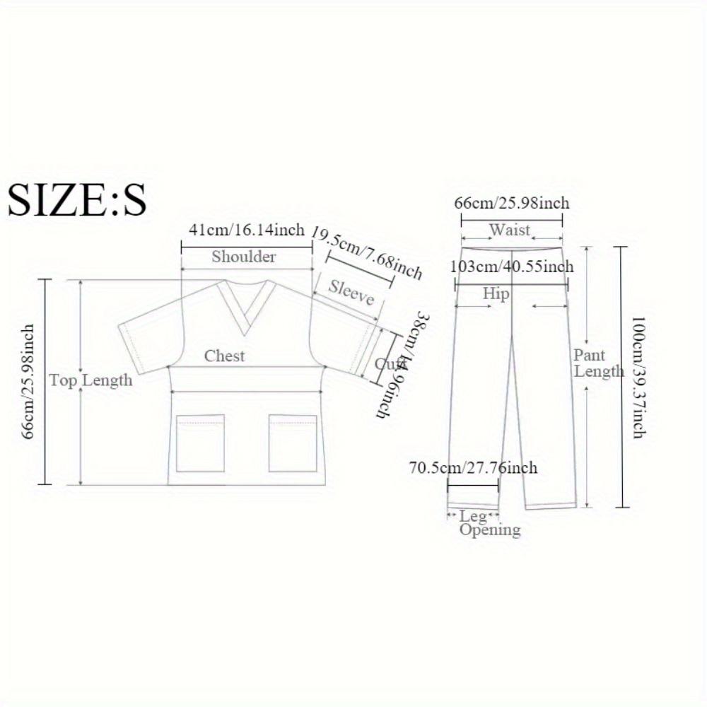 Uniforms Woman Scrub Set Nurse Beauty Salon Workwear Clinical Scrubs Top + Pant Spa Doctor Nursing Tunic Suit