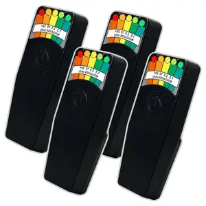 4 Pack K2 EMF Detector for Ghost Hunting with 5 Level LED Portable Handheld Magnetic Field Detector EMF Meter Ghost Hunting Equipment Electromagnetic Paranormal Equipment Tester Up to 20 + MG
