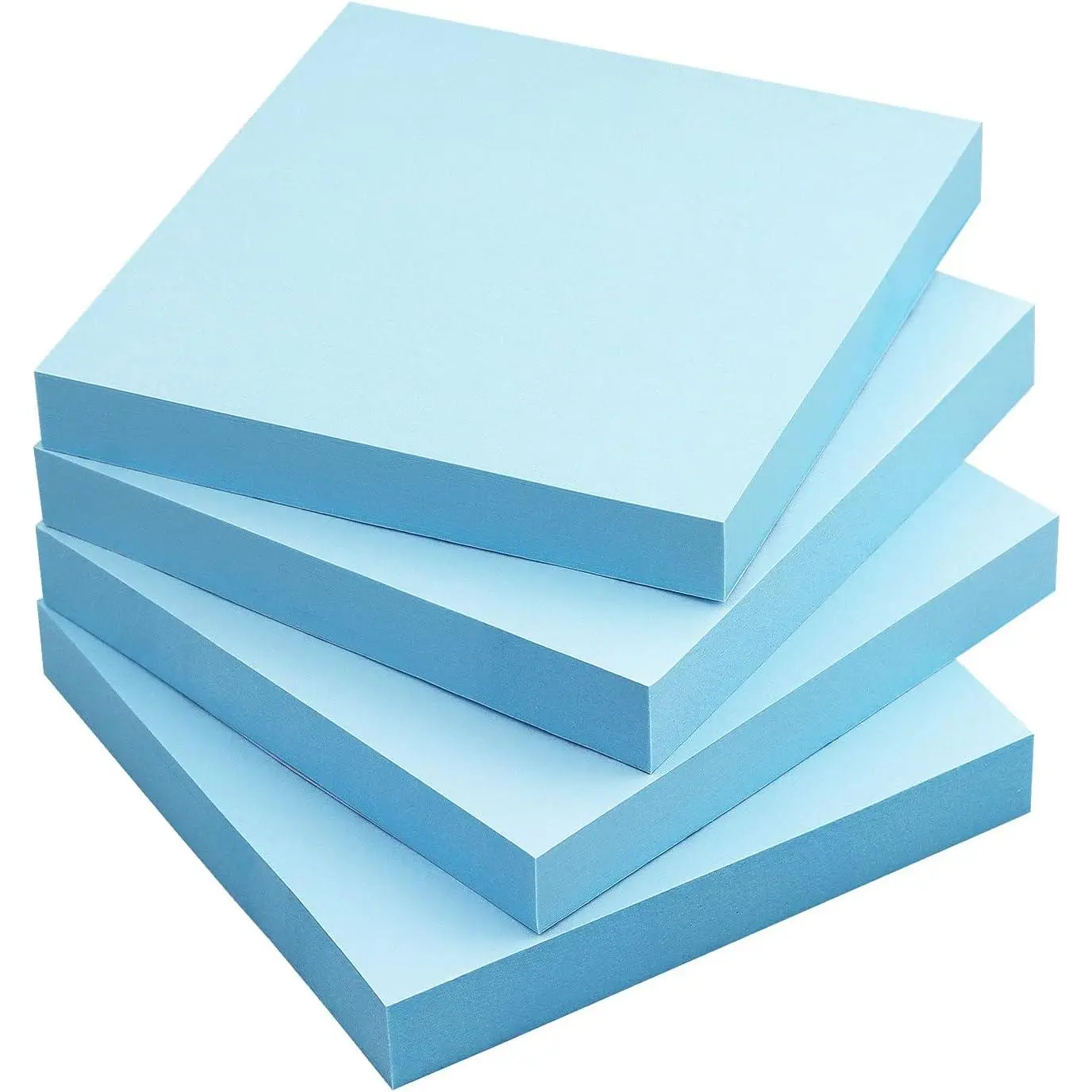 Sticky Notes 3x3 in, Self-Adhesive Note, 4 Pads, 100 Sheets/Pad (Rose Red)