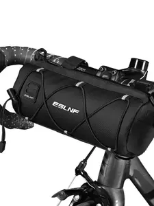 1pcs Bicycle Front Bag, Large Capacity Outdoor Road Bike Storage Bag, Mountain Bike Handlebar Bag, Cycling Gear, Universal Riding Bag