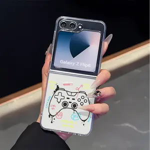Dopamine game console Mobile phone case suitable for Samsung ZFlip 4/5/6/7, shock-proof Hard shell, with fashionable aesthetic design