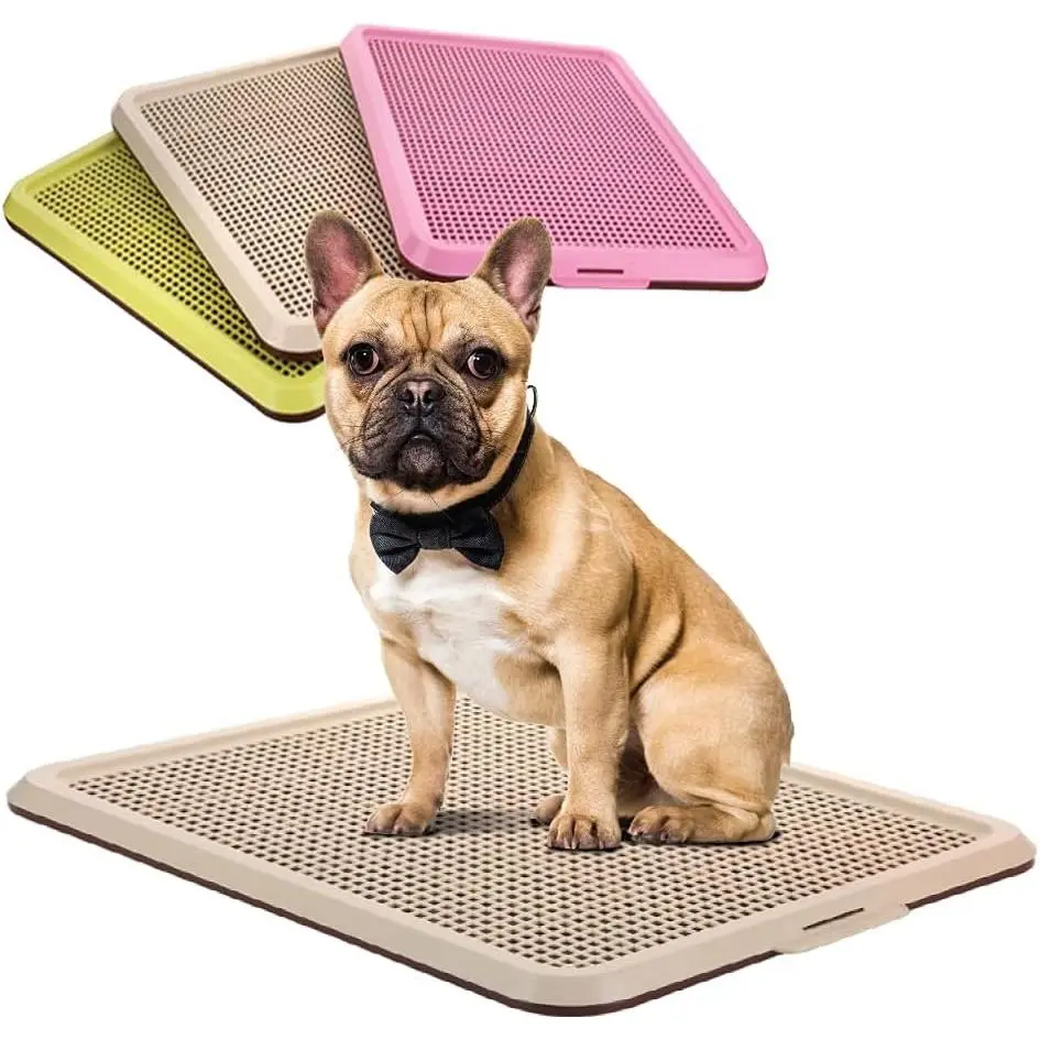 Puppy Pee Pad Holder Indoor Outdoor  Potty Toilet  Tray 20" x 16" for Small and Medium Dogs () |  Pee Pad Tray, Puppy  Pad Tray, Indoor Outdoor, Small dogs Medium Dogs Puppy  Pad Holder