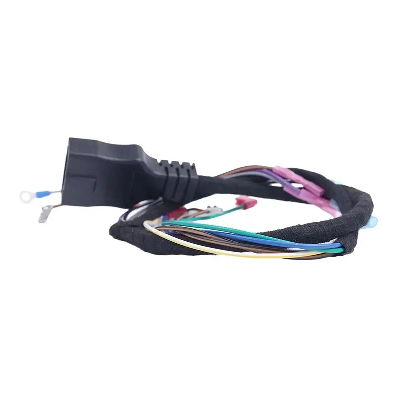 FridayParts 9 Pin Plow Side Harness 49317 22335K 1315310 for Fisher Western Snowplow