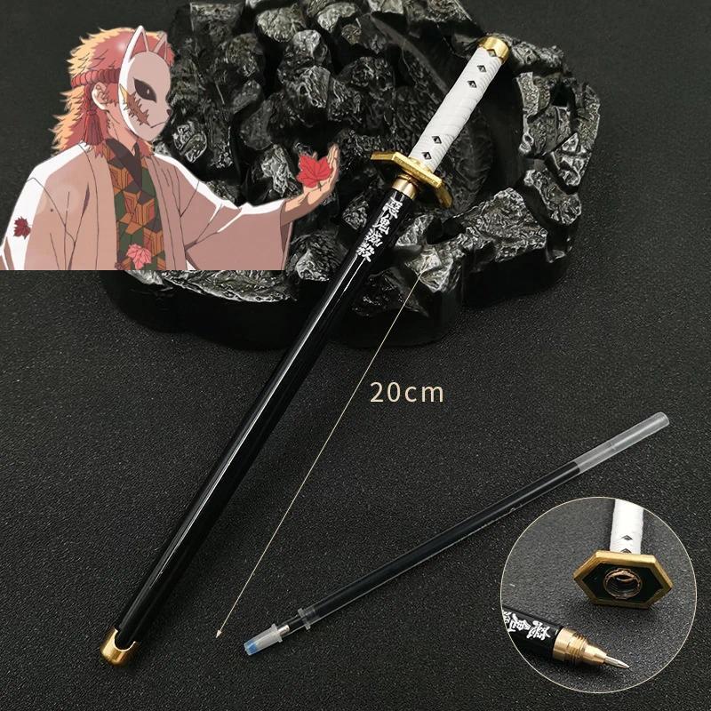 20cm  Anime Peripheral Neutral Pen/my Wife/Zenyi/moth/butterfly Blade Day Wheel Knife Stationery Signature Pen