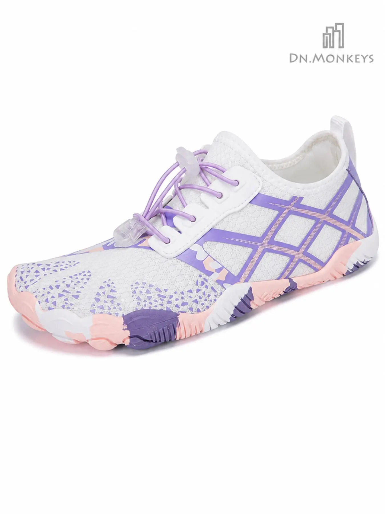 [Dn. Monkeys] Women's Mesh Fitness Shoes, Quick-Dry Anti-Slip Indoor Training Shoes, Slip-On Lazy Style, Suitable for Treadmill/beach, Breathable Shoe, Training Footwear, Workout Shoes, Nonslip Gym Trainers