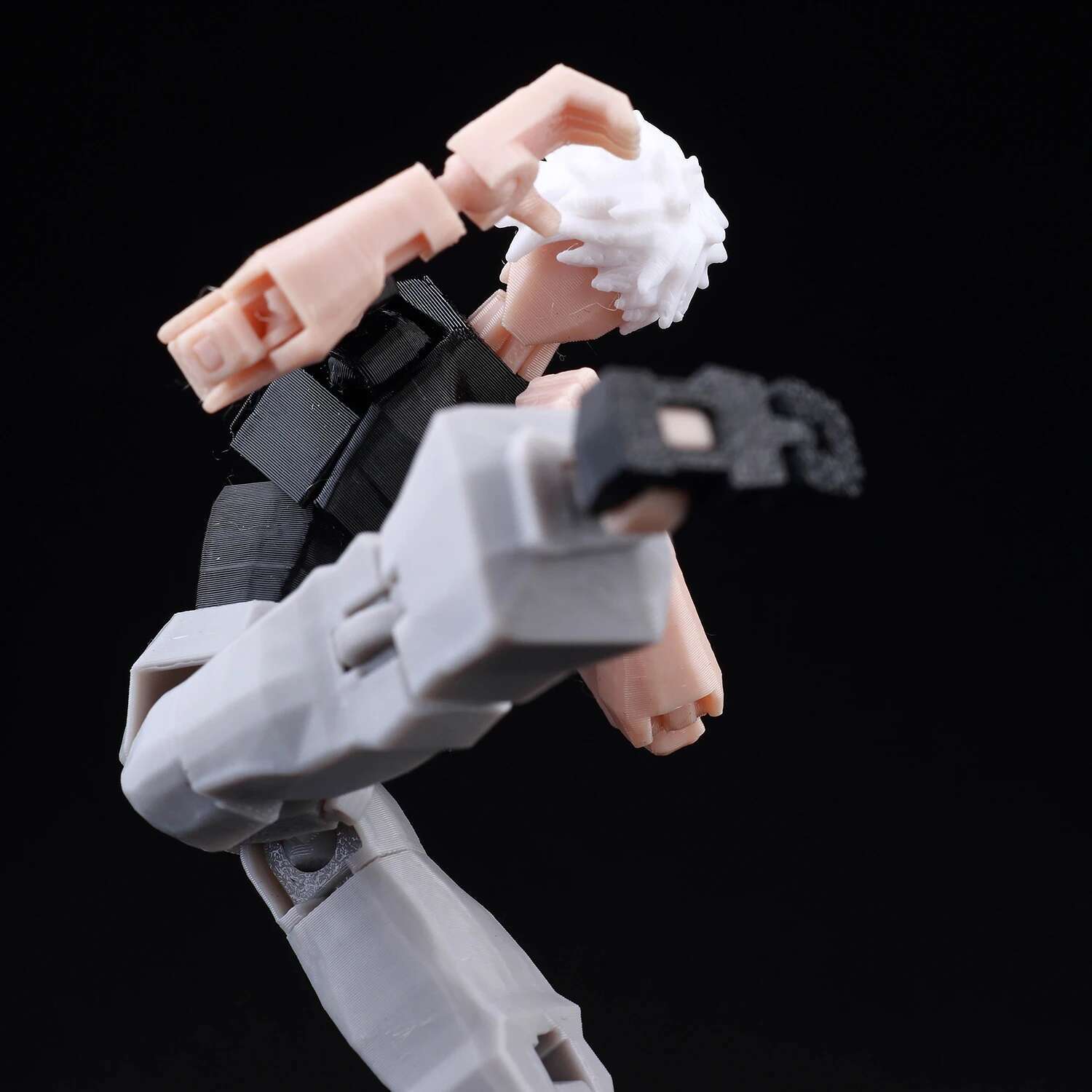 9L3D Printed Jujutsu Kaisen 3D Mini Figures, Satoru Gojo & Geto Suguru Action Model, Anime PVC Collectible Statue, Gift for Fans
