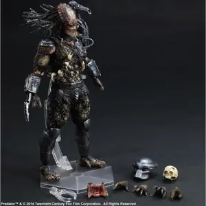 Square Enix Play Arts Kai Predator 1987 Jungle Hunter Action Figure 27cm Highly Articulated PVC Model Collectible