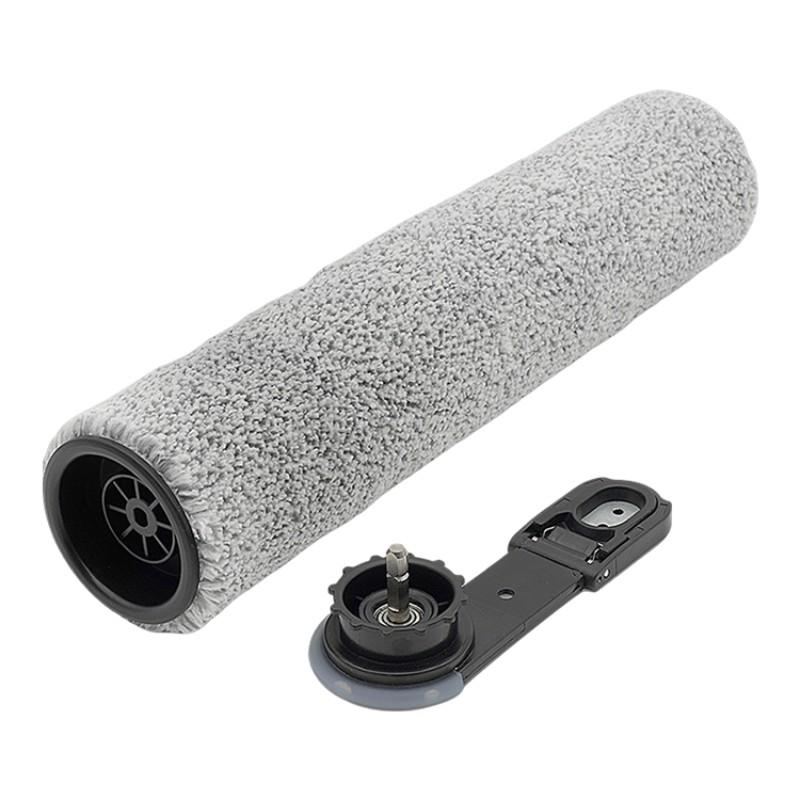 Replacement Roller Brush and Filter Kit Compatible with Tineco Floor ONE Stretch S6, Switch S6, i5, i6, S7, S9 Series Vacuum Cleaner, 2 Brushes, 2 HEPA Filters, 1 Cleaning Brush，Gray and Black