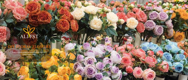 Mini Artificial Calla Lily 10 Stem Bridal Bouquets Artificial Latex Real Touch Flowers for Home Party Decor (Teal Blue White)