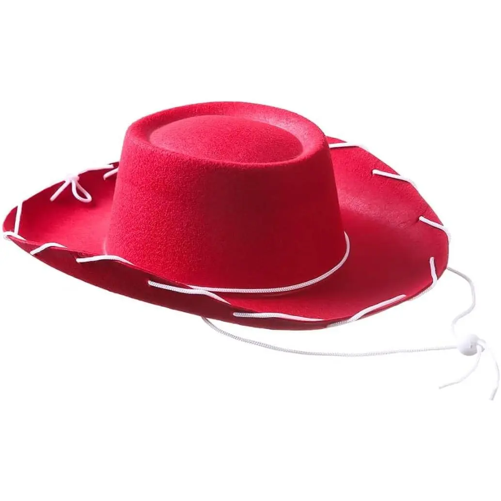 Adult  Sheriff Costume Hat - Classic Cowboy Hat for Men & Women - 1950s Rancher Style