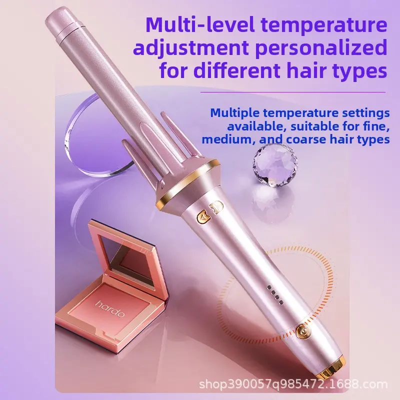 26MM Automatic Hair Curler, Negative Ions Curling Wand for Lazy Hairstyle, Korean Big Waves Hair Curler