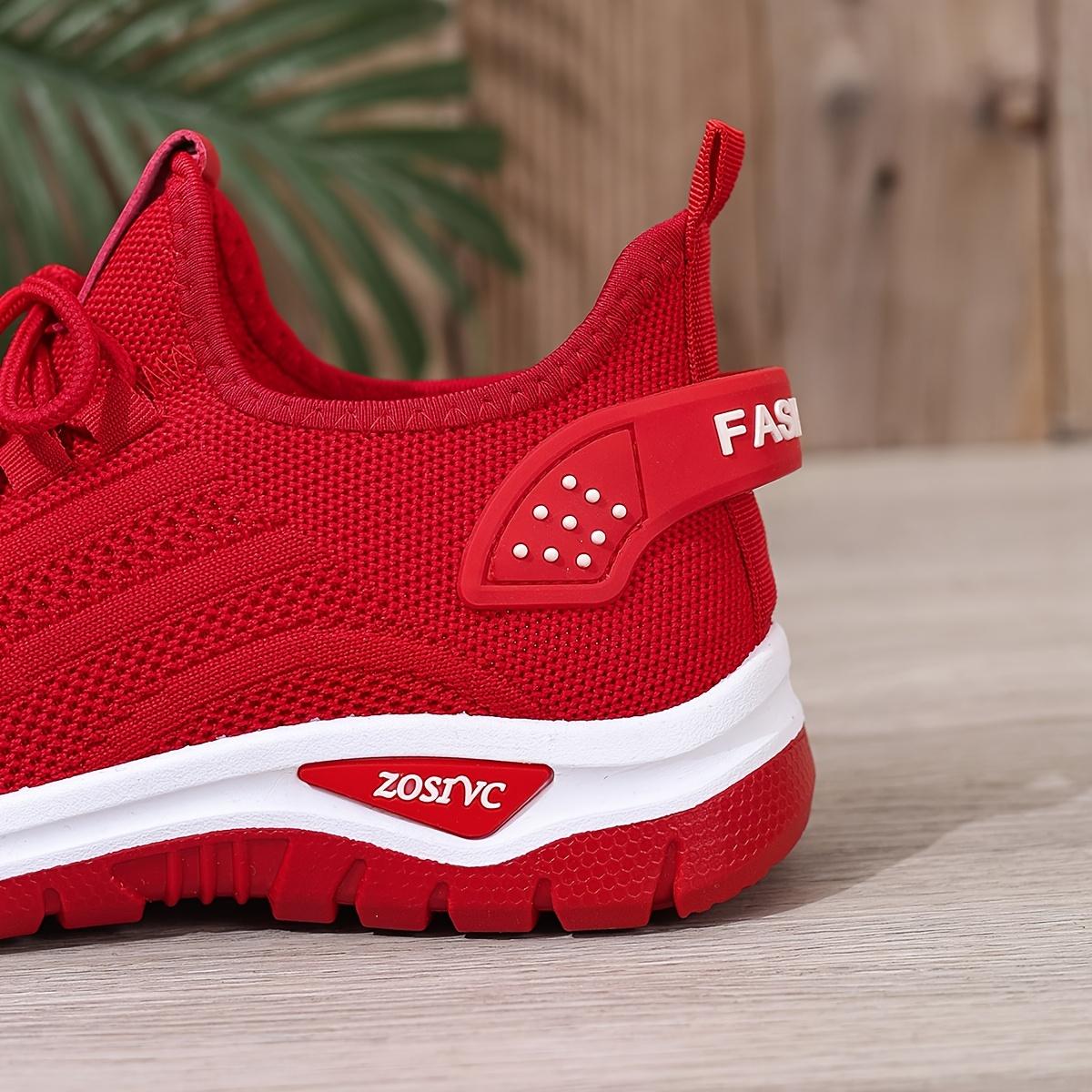 【QUAWUJIE】Women's Plus Size Wide Fit Sneakers 2026 Spring Summer New Arrival Mesh Breathable Lightweight For Ladies Outdoor Daily Wear