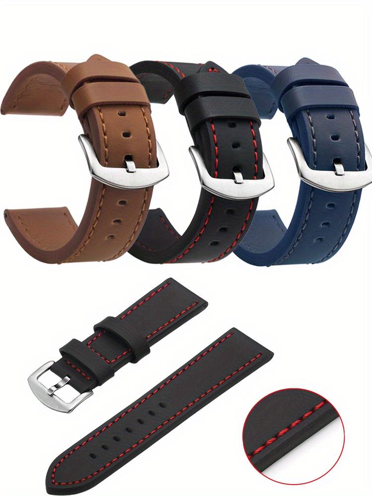 20mm 22mm Retro Business Watch Band – Classic Strap for Samsung Galaxy Watch 6/5/4/Active 2 & 3