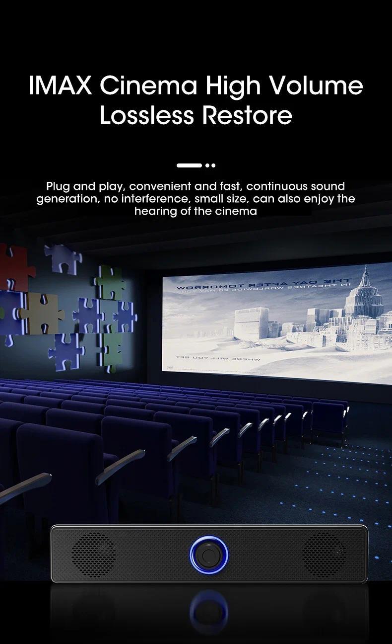 PC Soundbar Wired and Wireless Bluetooth Speaker USB Powered Soundbar for TV Pc Laptop Gaming Home Theater Surround Audio System PC Soundbar Wired and Wireless Bluetooth Speaker USB Powered Soundbar for TV Pc Laptop Gaming Home Theater Surround Audio System