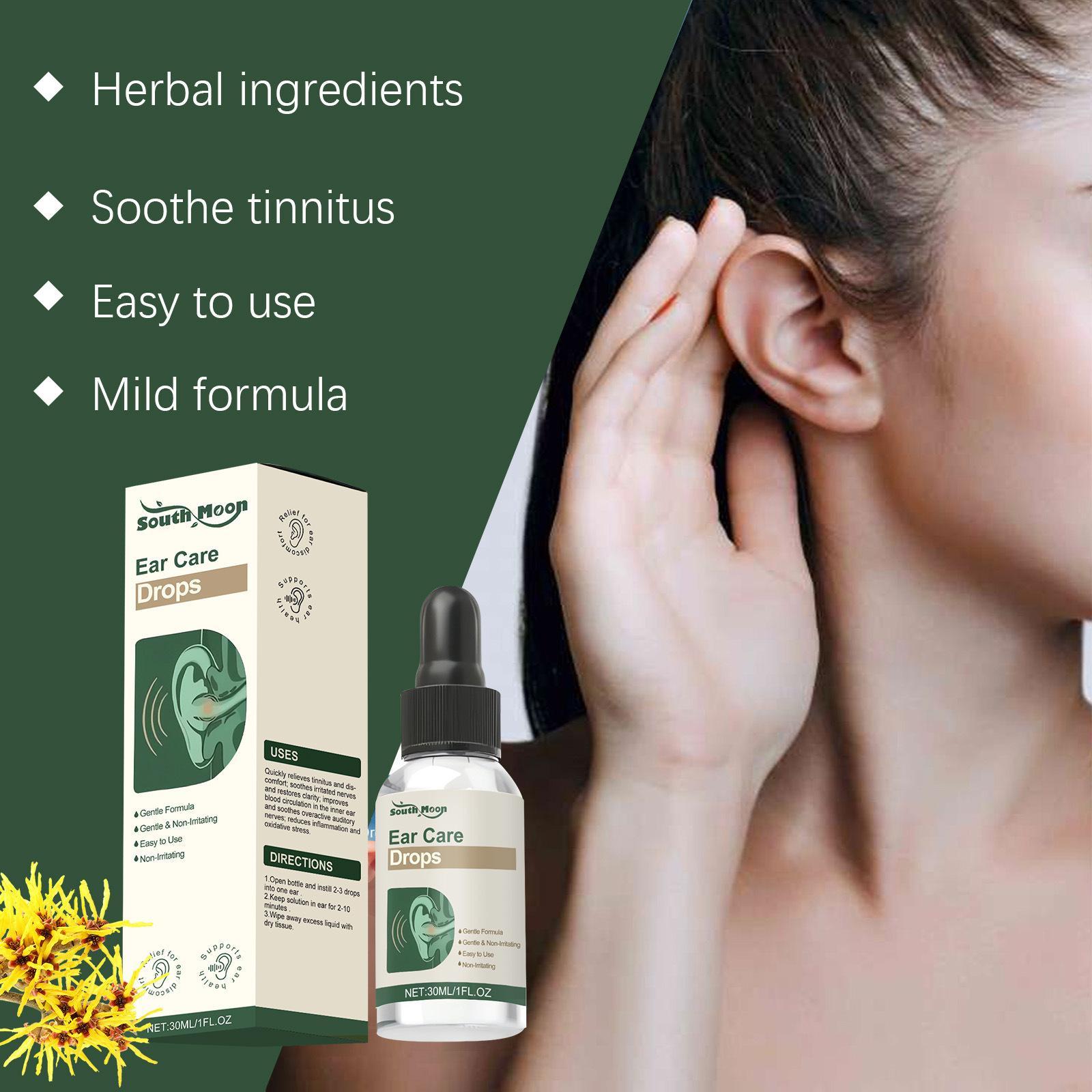 Gentle Ear Care Drops |     Non-Irritating Formula |     Portable & Easy to Use for Daily Ear Comfort