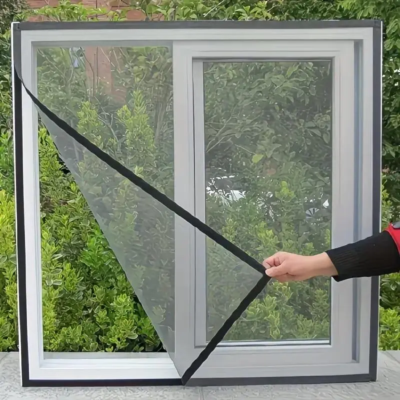 Yitape Self-Adhesive Window Mesh, No Drilling, Easy Installation, High Transparency, Invisible Mosquito Net, Durable and Breathable, Ideal for Bedroom and Kitchen