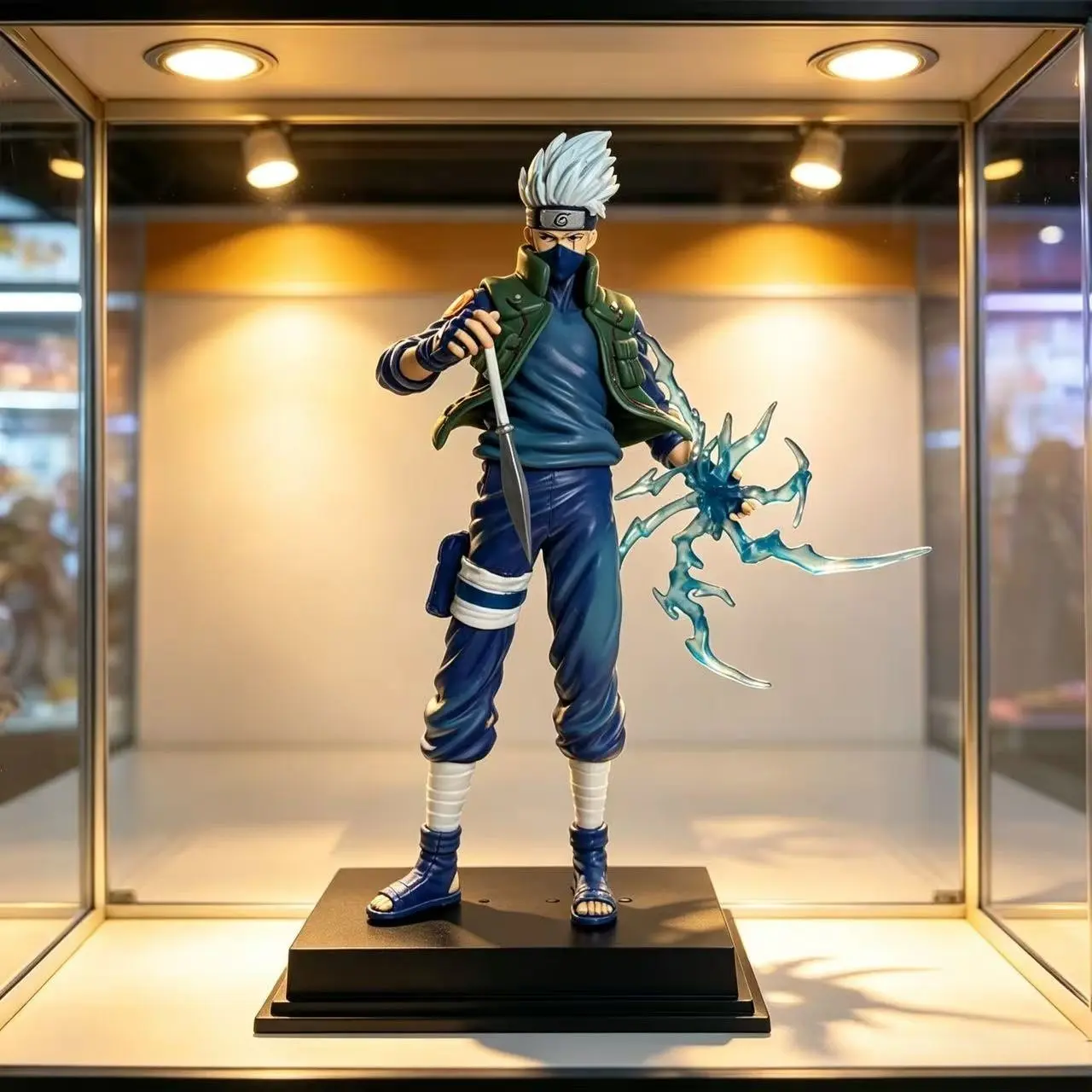 Naruto Kakashi Figure, Anime Collectible Statue, Standing Pose Model, Desktop Decor, Trendy Action Figure, Perfect Gift for Fans