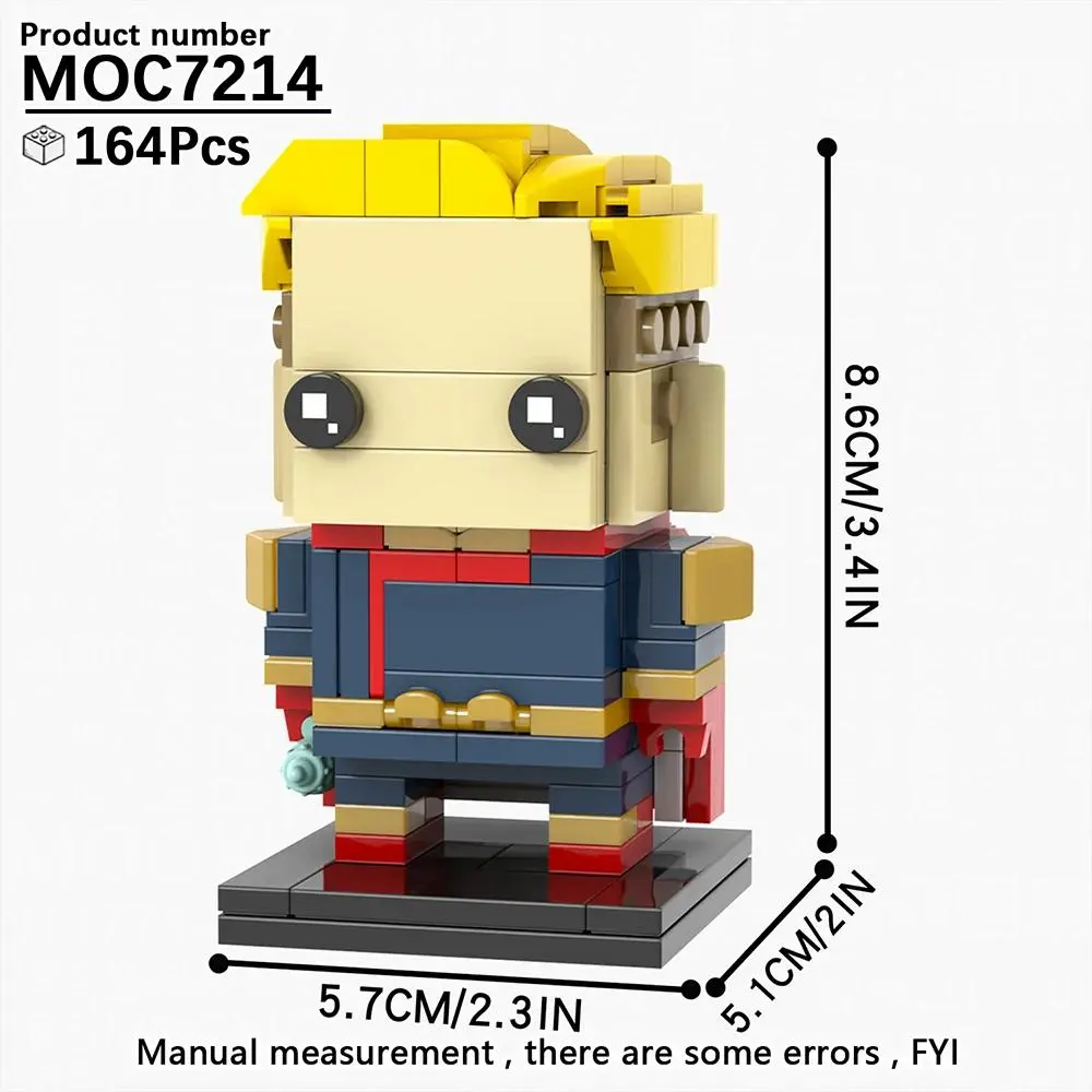 Anime Character Building Blocks Set - ABS Plastic DIY Brickheadz Diorama Model Kit, Anime Figures Collectibles for Ages 12+, Creative Assembly Toy Gift for Kids & Adults, Wallboard/Desktop Decoration