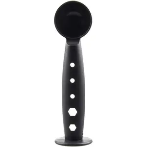 Coffer Tamper, Multifunctional Espresso Tamper with 10g Measuring Spoon, Coffee Tamping Tool for Barista Coffee Bean Press Coffee Grind Pressing (Espresso Scoop with Tamper 49mm)