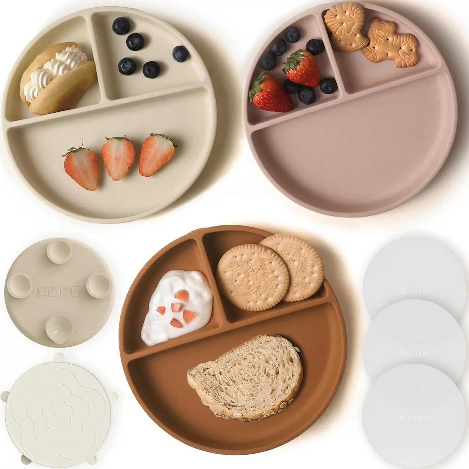 3Pcs-Shifting Sand/Blush/Buck
