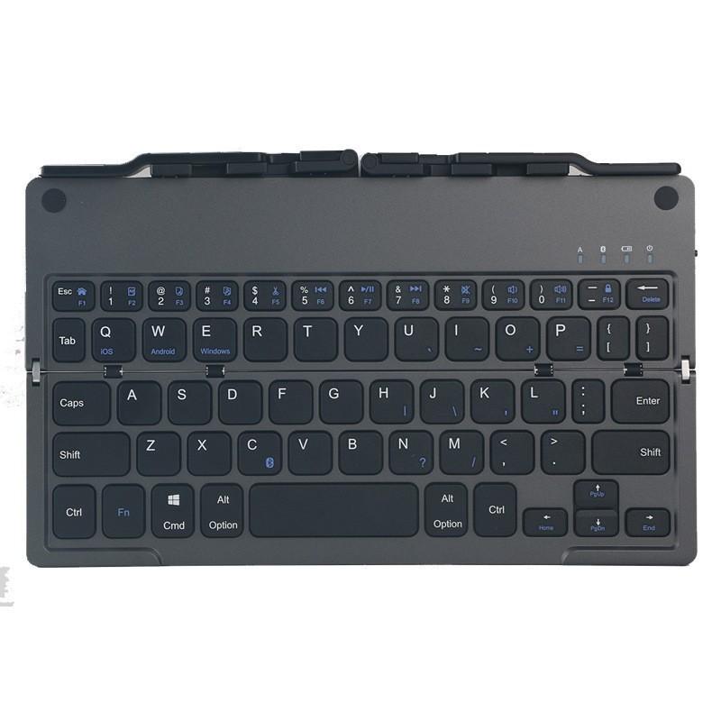 Harmonica-style Bluetooth keyboard, foldable and portable, mini wireless keyboard for Android tablets, mobile phones, and laptops