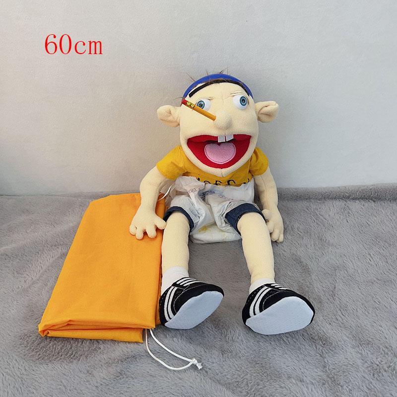 New Jeffy Puppet Doll Jeffy Hand Puppet Sml Jeffy Puppet Family Real Jeffy Zombie Boy Hand Puppet Soft Toy Plush Feebee Puppet