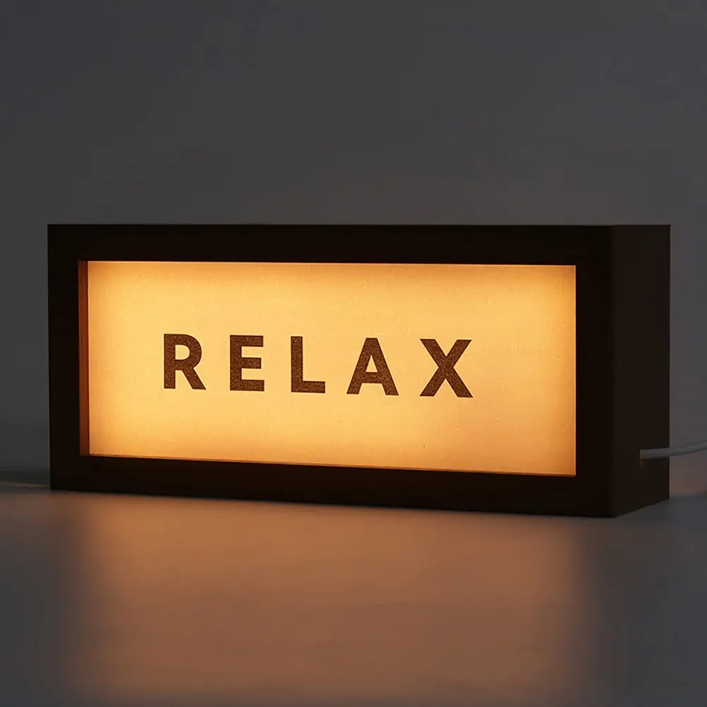 LED Night Light Photo Frame, Coffee Decorative Picture Frame, Perfect Gift for Fans & Collectors, Tabletop Installation