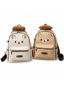 Cute Bear Backpack for Girls, Lightweight School Backpack, Kawaii Daily Commute & Travel Daypack