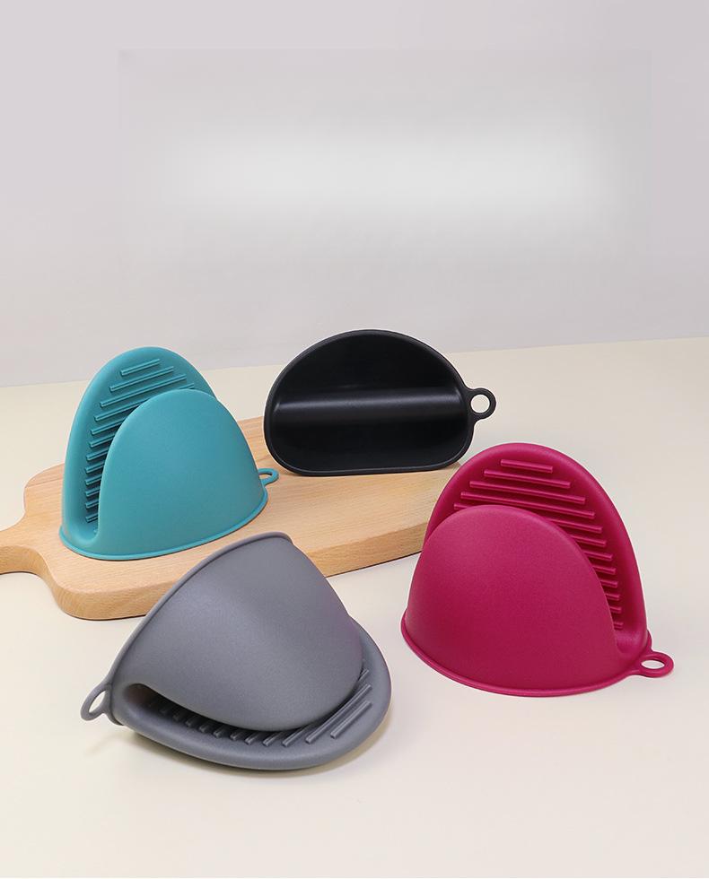Silicone Cooking Pinch Grips Oven Mitts - Mini Finger Protector Pot Holder for Kitchen,Cooking,Baking,BBQ - Heat Resistant Gloves
