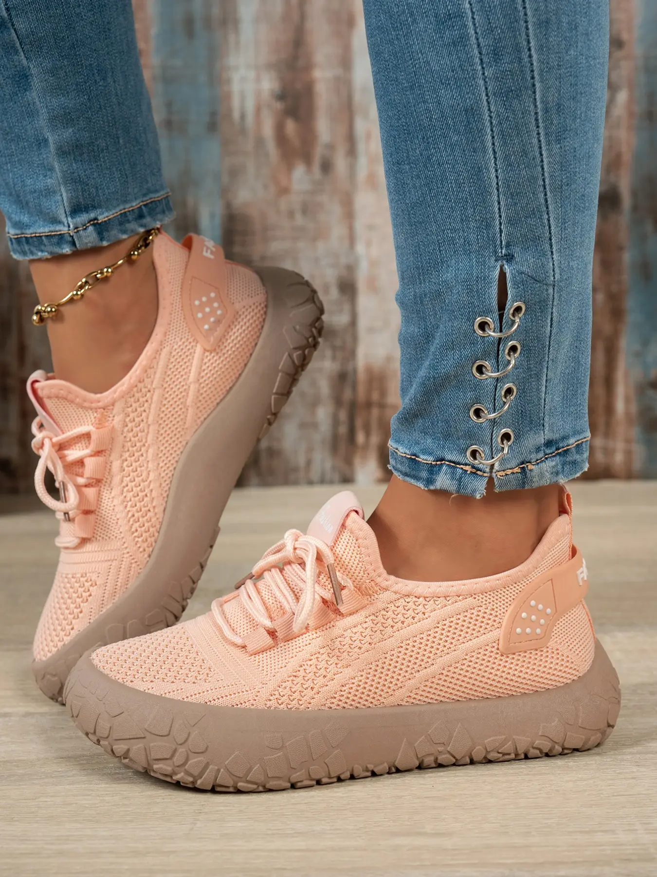 Women's Casual Sneakers, Lightweight Soft Sole, Breathable Textile, Round Toe, Low Top, Rubber Sole, All Seasons, Multiple Colors Available
