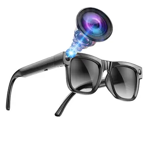 Bluetooth Smart Glasses with Camera,  8MP Camera, Hands-free Video Recording, 4GB Memory Build-in(No TF Card Need), 290Mah Battery,AI Multi Languages Translation ,Bluetooth Calling ,HiFi Audio ,Music Control.
