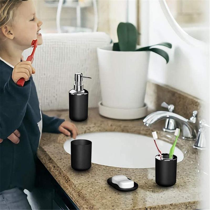 Bathroom Accessories Set, Including Toothbrush Holder, Toothbrush Cup ...