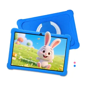 HD Eye Care Kids Tablet! 10.1 Inch, Tablet Screen, Shockproof Case & Stand Included, Parental Control, Educational & Fun, Portable Anti-Drop, Interactive Toy, No Adapter, Best Birthday/Christmas Gift for Kids