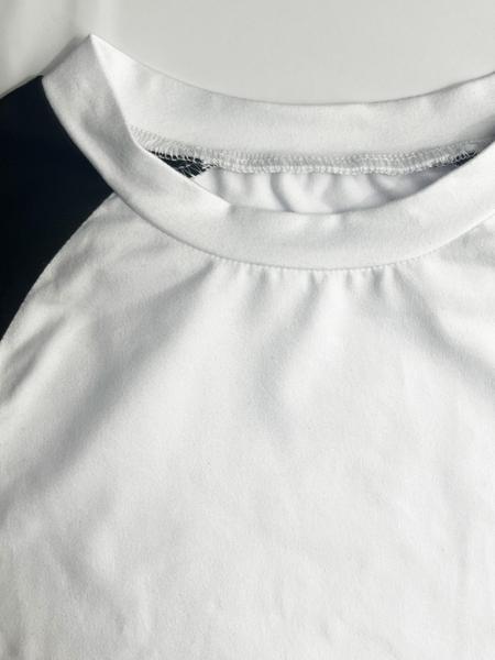 European and American Women's Casual Round Neck Long Sleeve Color Block T-Shirt with Ruffled Flare Pants Set, Perfect for Spring and Fall Wear