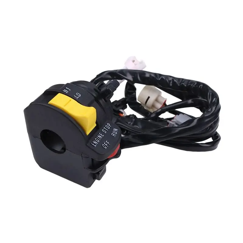 FridayParts Left Handlebar Start Stop Headlight Switch 37400-07G22 for Suzuki Quadsport Z400 LTZ400 LTZ400Z 2005-2008