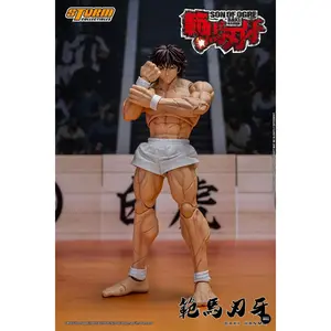 Storm Toys 1/12 ARENA Comic Knitting Tooth Series Hanma Baki Movable Puppet Hand-held.