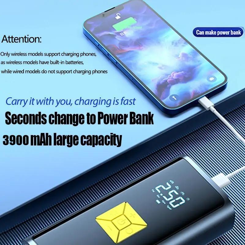 Portable Car Air Pump, 1 Count Multifunctional Smart Digital Display Car Air Pump, Inflator for Car Motorcycle Bicycle