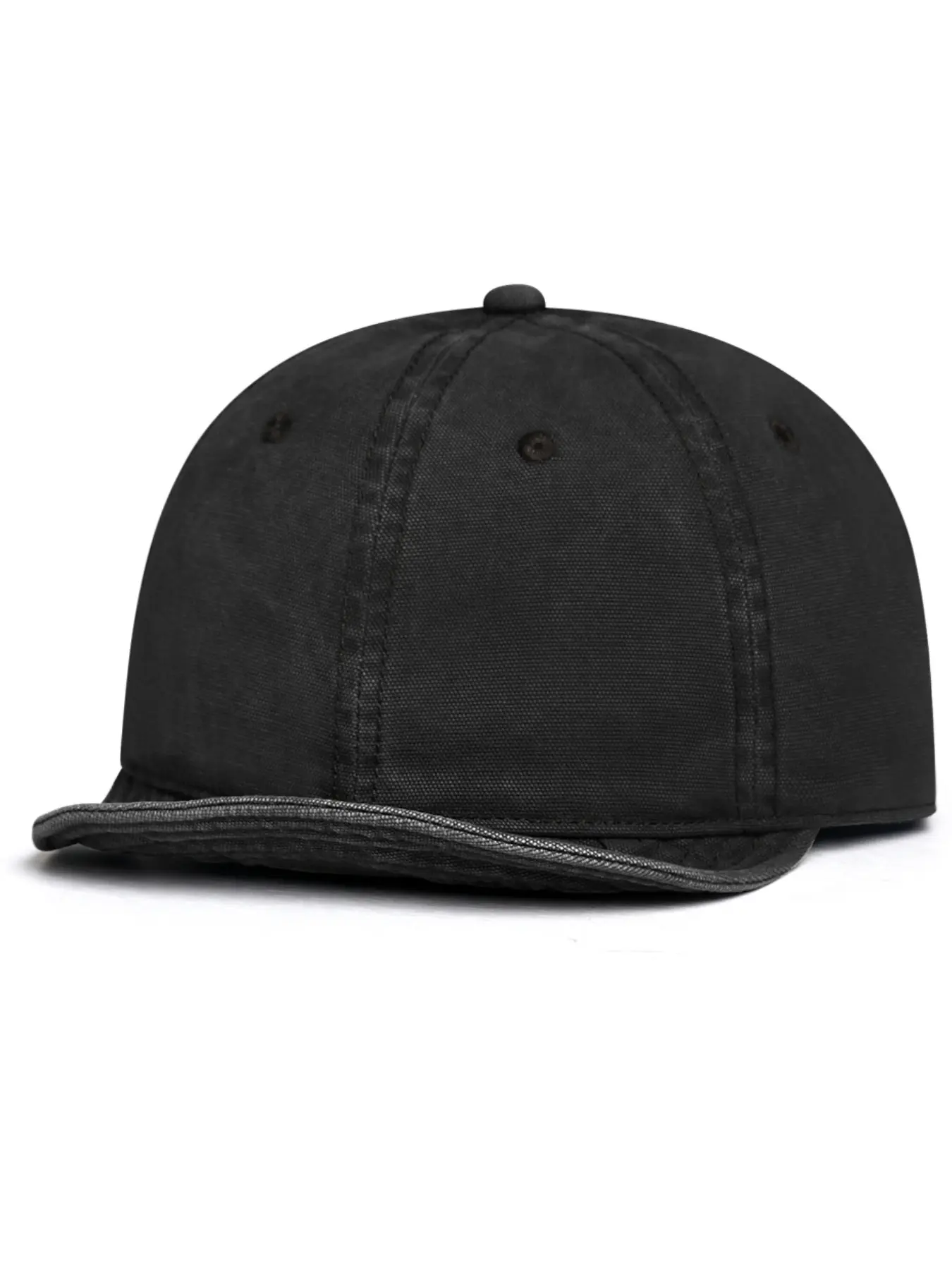 Japanese Retro Washed Baseball Cap, Dad Style Soft Brim Casual High Quality Hat for Daily Commute, Versatile Duckbill Hat for Leisure, Trendy Accessory for Men