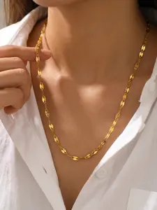 Stainless Steel Lip Necklace, Anti-Fade Daily Wear Layered Jewelry, Minimalist Shiny Lips Pendant, Versatile Accessory