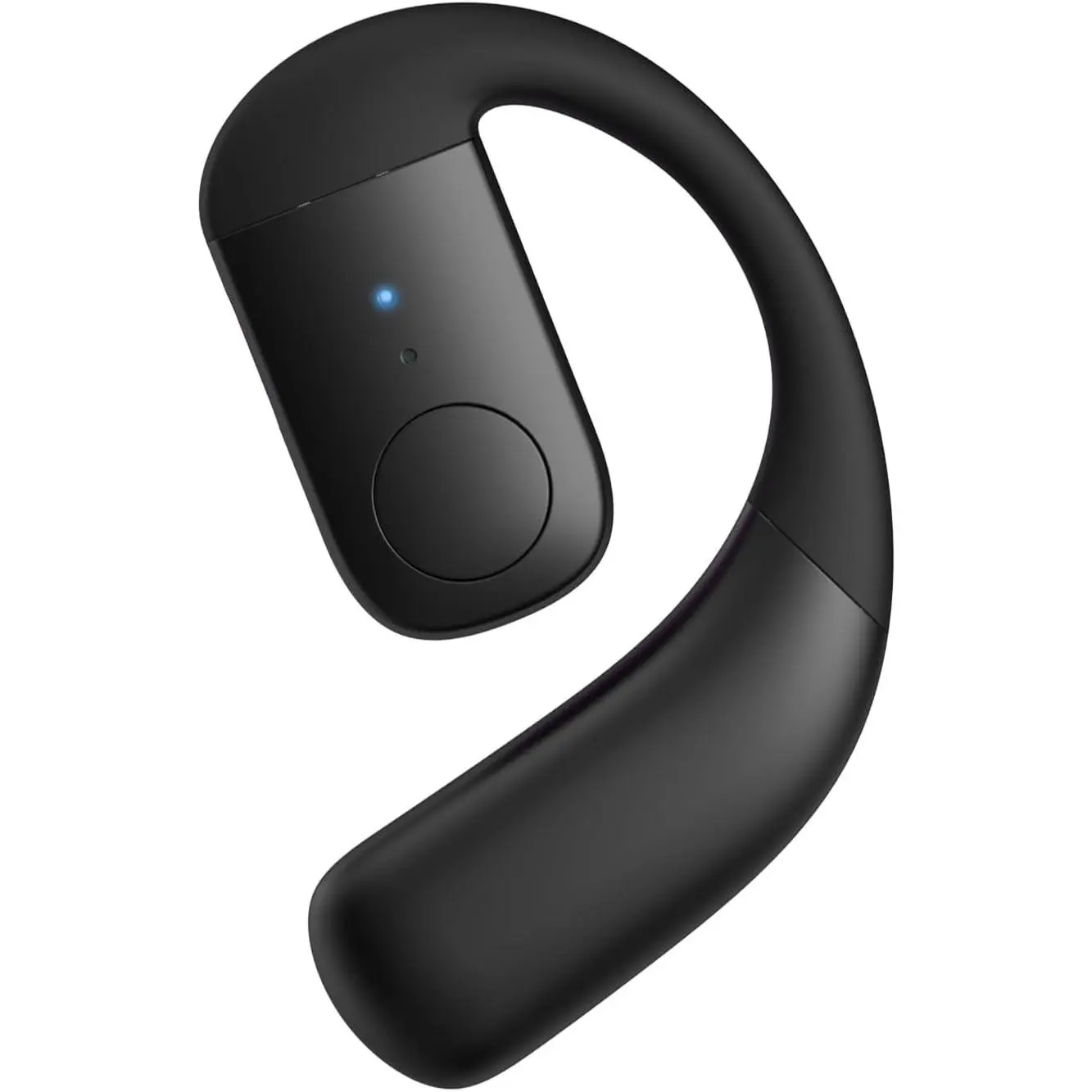 Single Ear Bluetooth Headset Open Ear Air Conduction Wireless Earbud with Microphone Earhook for WorkGift