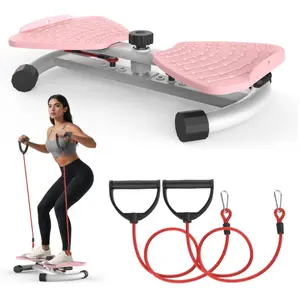 Waist Twister Ab Machine - 300 lbs WeightCapacity Anti-Slip Noiseless Twist Board,Home Gym Waist Sculptor for Easy Workouts(Sports & Outdoor Fitness ExerciseEquipment)