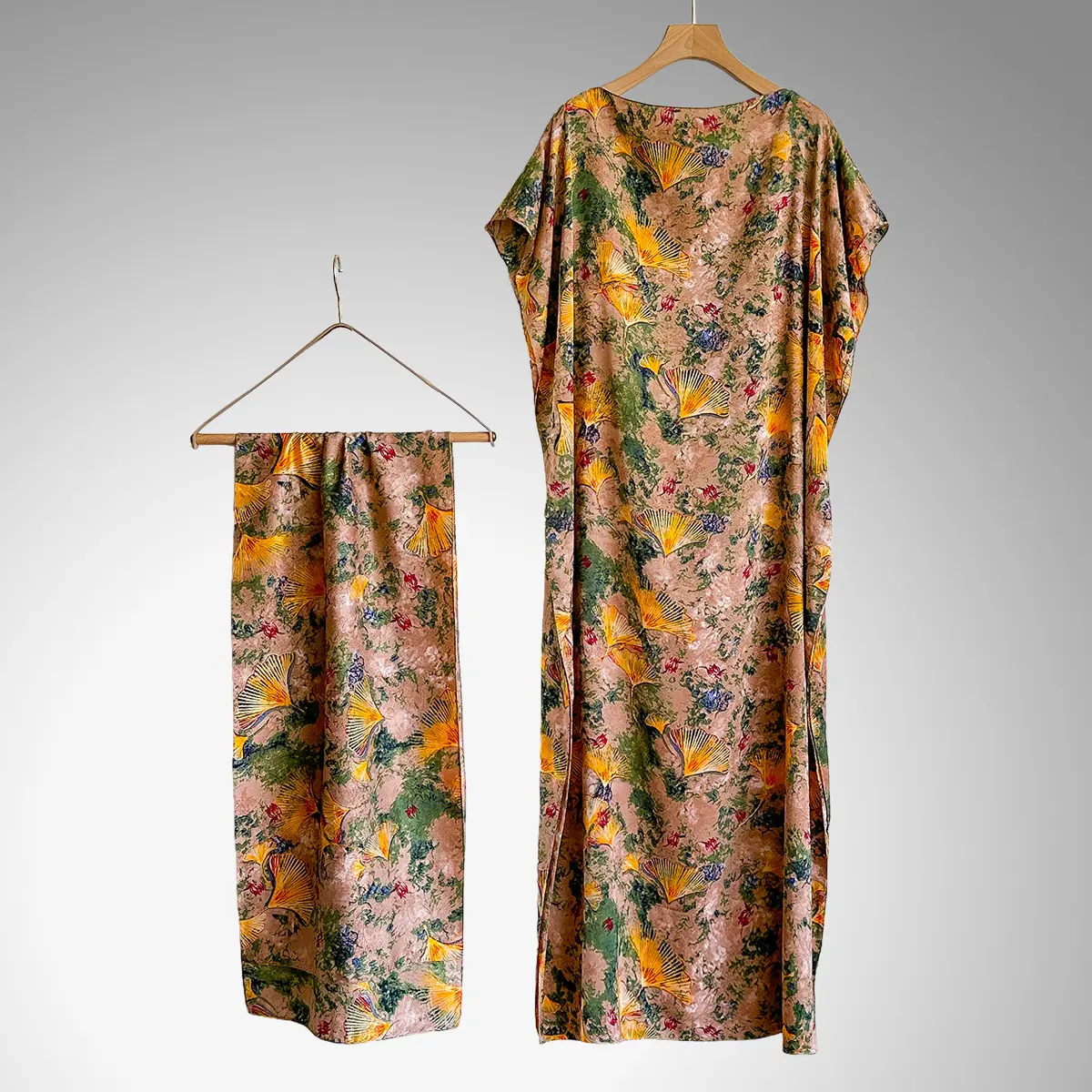 67-Ginkgo leaf wheat color