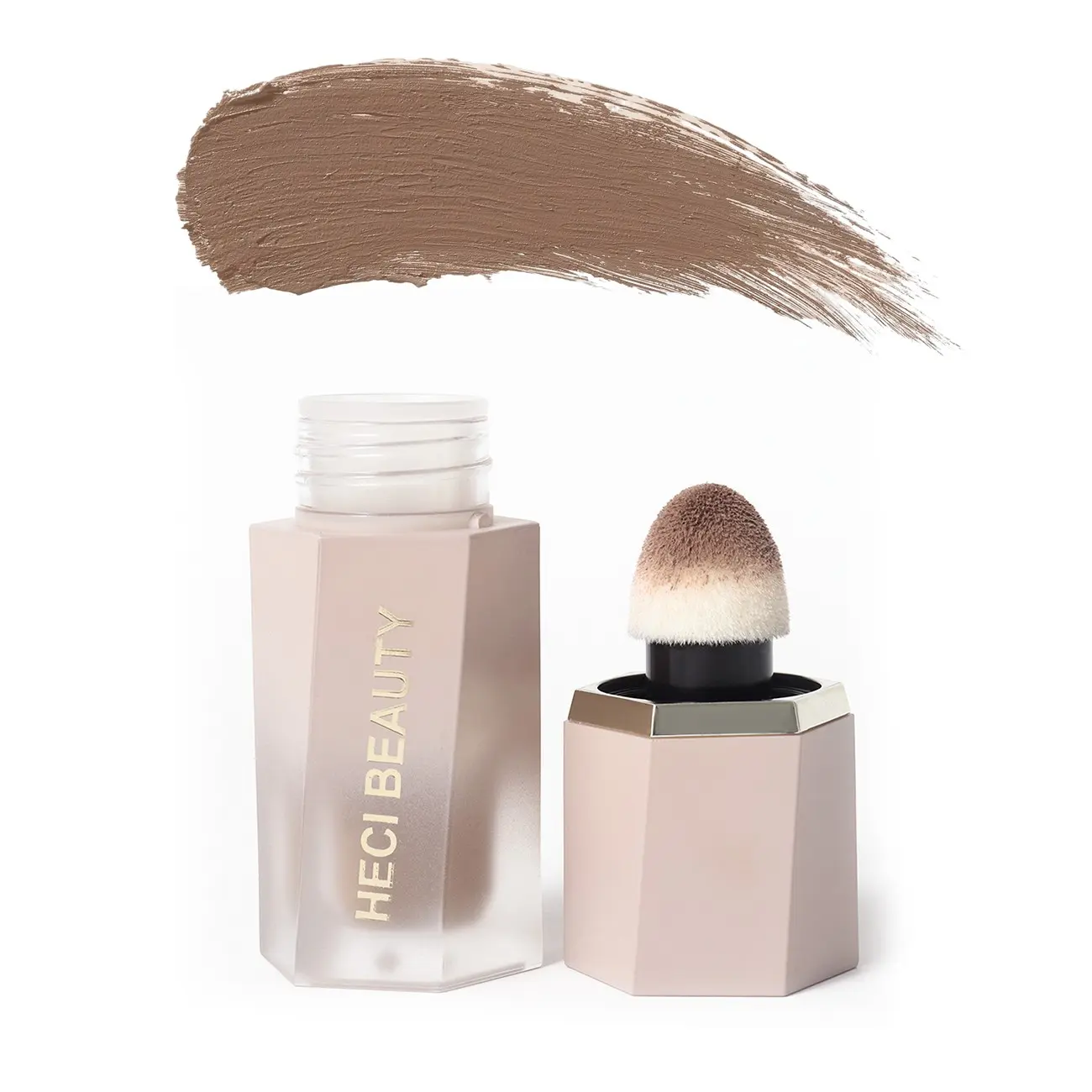Long Lasting Liquid Contour Stick, 1/2 Counts Natural Lightweight Face Makeup Product for Women, Face Contouring Stick, Contouring Fluid, Summer Makeup Gift