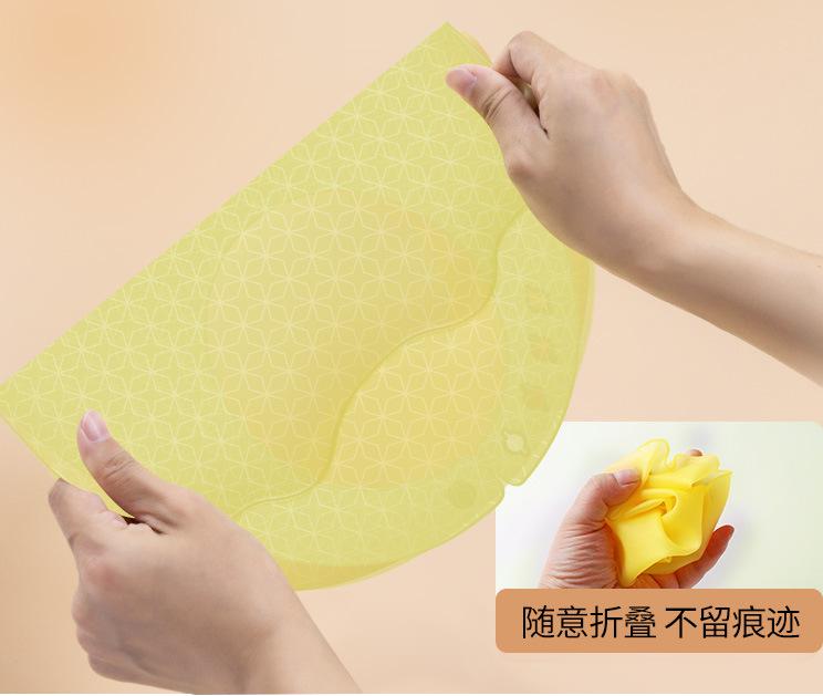 Food Grade Silicone Baby Bib, Ultra Soft Waterproof Feeding Bib for Toddlers