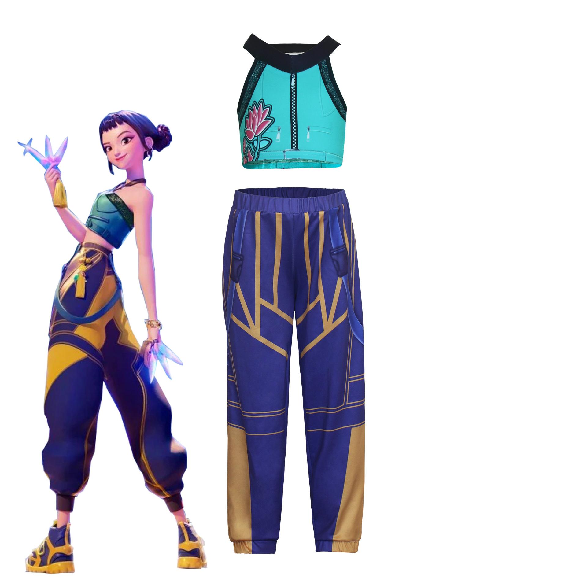 Halloween Witch Squad Cosplay Costume K POP Mirazoi Lumi Anime Outfit