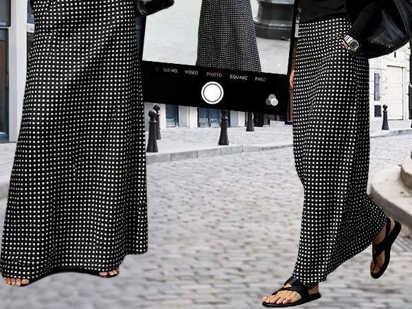 UOOZEE Women's 2026 New Autumn Spring Old Money H-Shaped Basic Womenswear Maxi Skirt, Minimalist Solid Loose Fit Zipper Elegant Daily Outings Date Night Outfit, Commuting Bottoms with Pockets