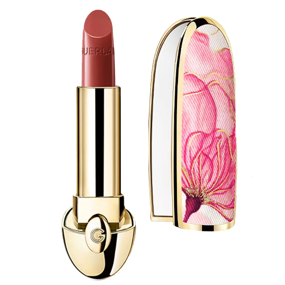GUERLAIN Pink Petal Ink Cherry Blossom Exquisite Gemstone Lipsticks Satin Easy to blend 3.5g