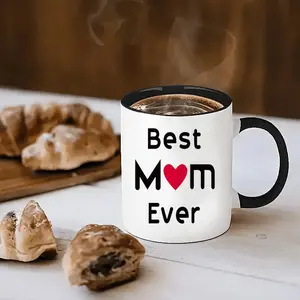 MAUAG's Best Mom Mug in History - A tea cup/cocoa mug suitable for mothers, a meaningful birthday or Mother's Day gift, 11 ounce capacity