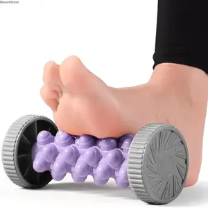 Deep Tissue Foot Recovery Roller, popular portable reflexology tool for plantar fasciitis discomfort and tired feet relief. Controlled self-pressure for lightweight for travel carry, great for gym use, home foot therapy and long-walk foot restoration