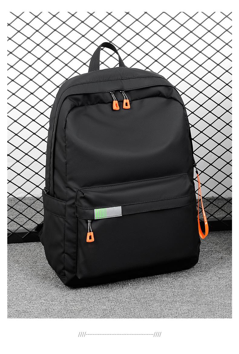 2026 New Student Backpack College Style Large Capacity Simple Casual Laptop Bag Multifunctional Lightweight Versatile Travel Backpack